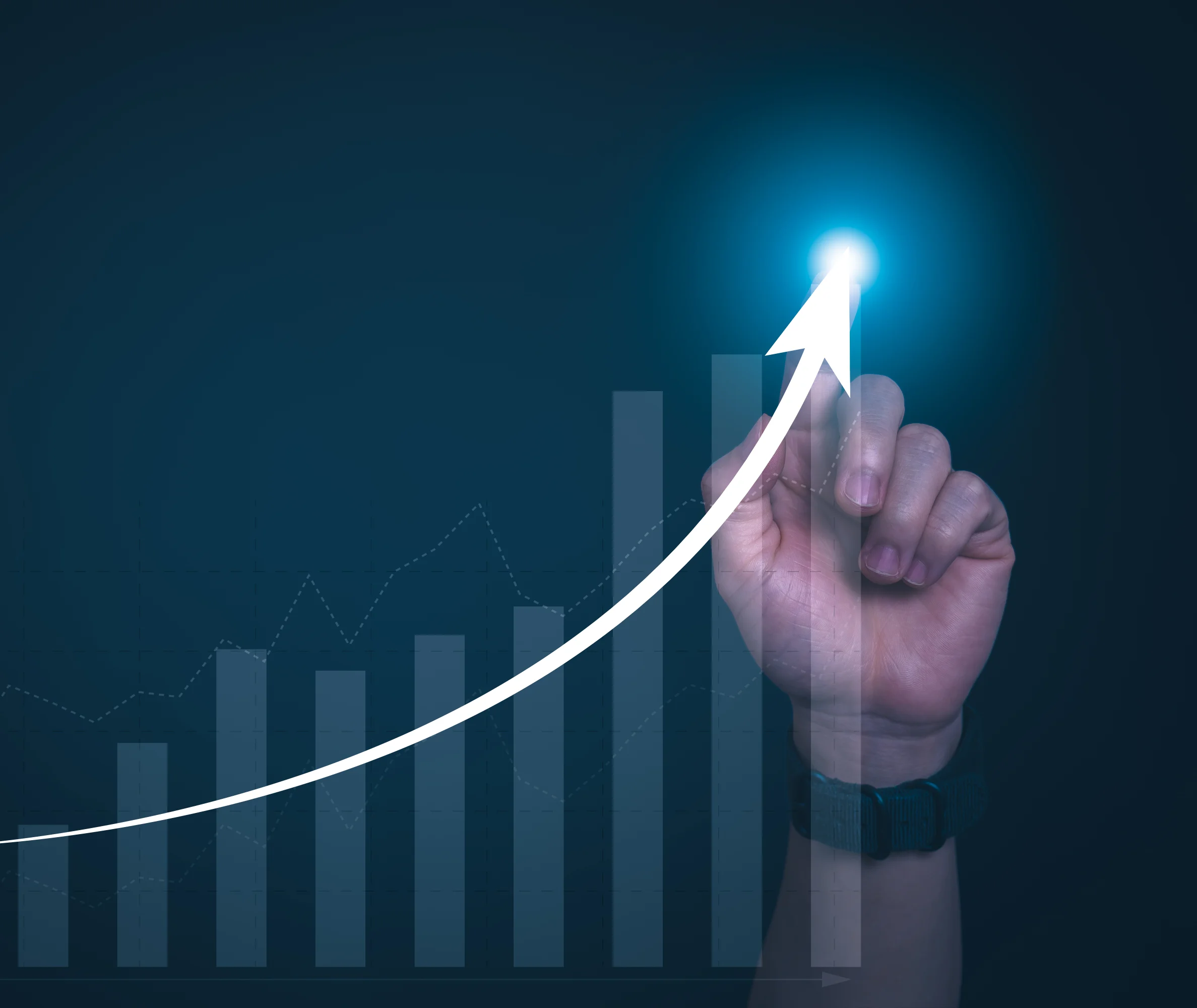 Business growth chart